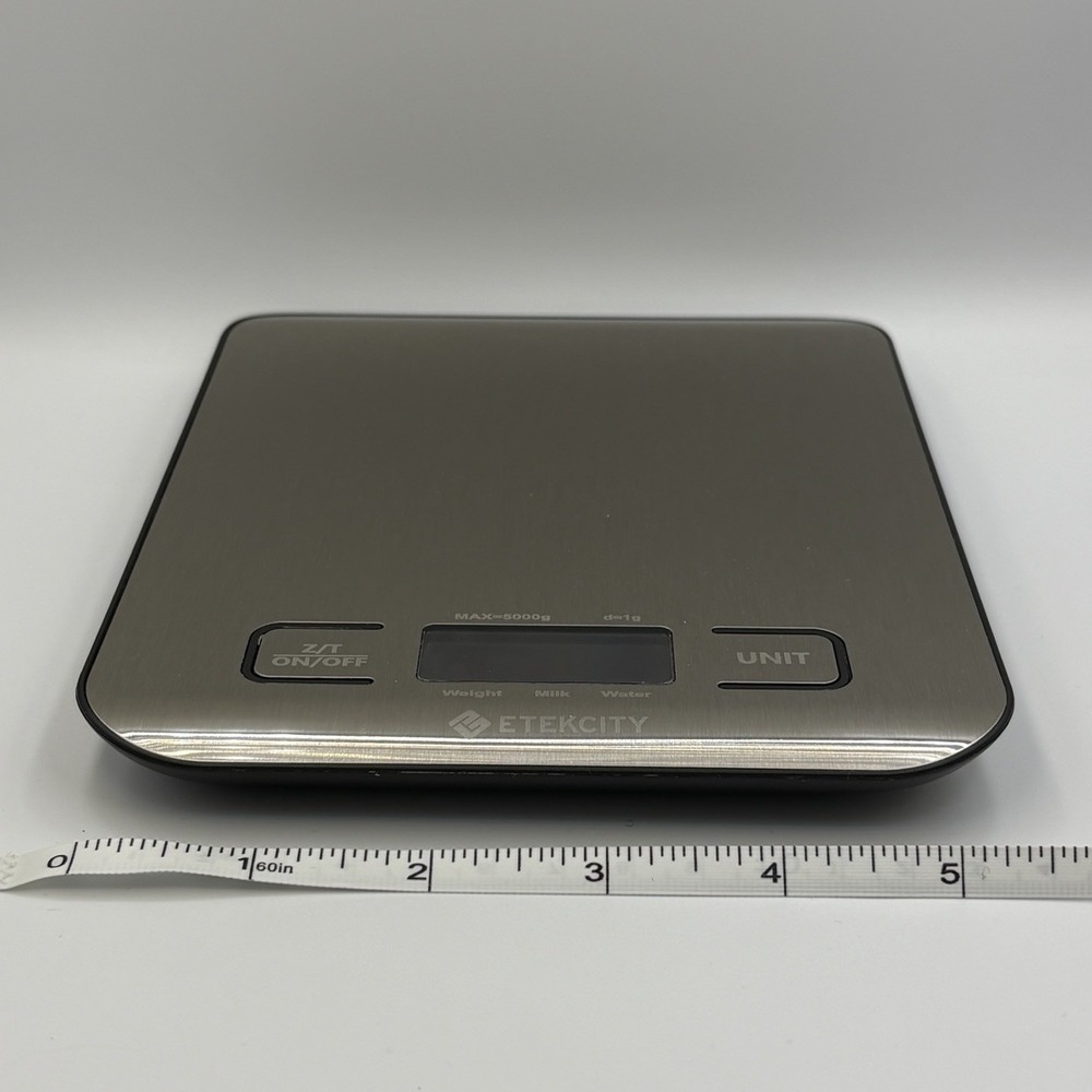 Etekcity EK6015 Food Kitchen Scale Digital 11lb 5kg Meal Prep Baking Weight Loss
